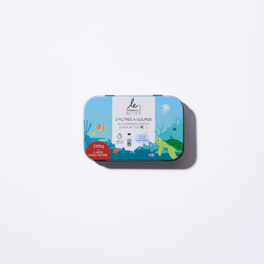 [CAGE]-Sachets-Charbon-X2-Actif-Filtrant-Pour-Gourde-Enfant+Boite-Metal-3.webp