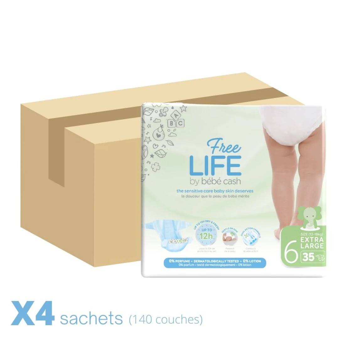 [CBCFXL-35]-Couche-Bebe-Freelife-T6-Xl-13-18kg-Sachet-De-35-Couches-2.webp