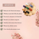 [BCC9P] Brosse Pour Cuir Chevelu Fleur 9 Points Sun&Sia.webp