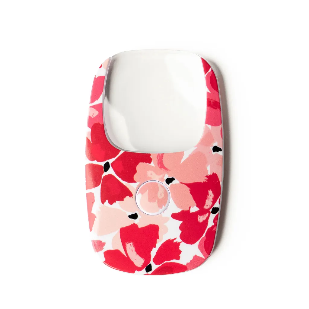 loupe fleur rouge et rose.webp