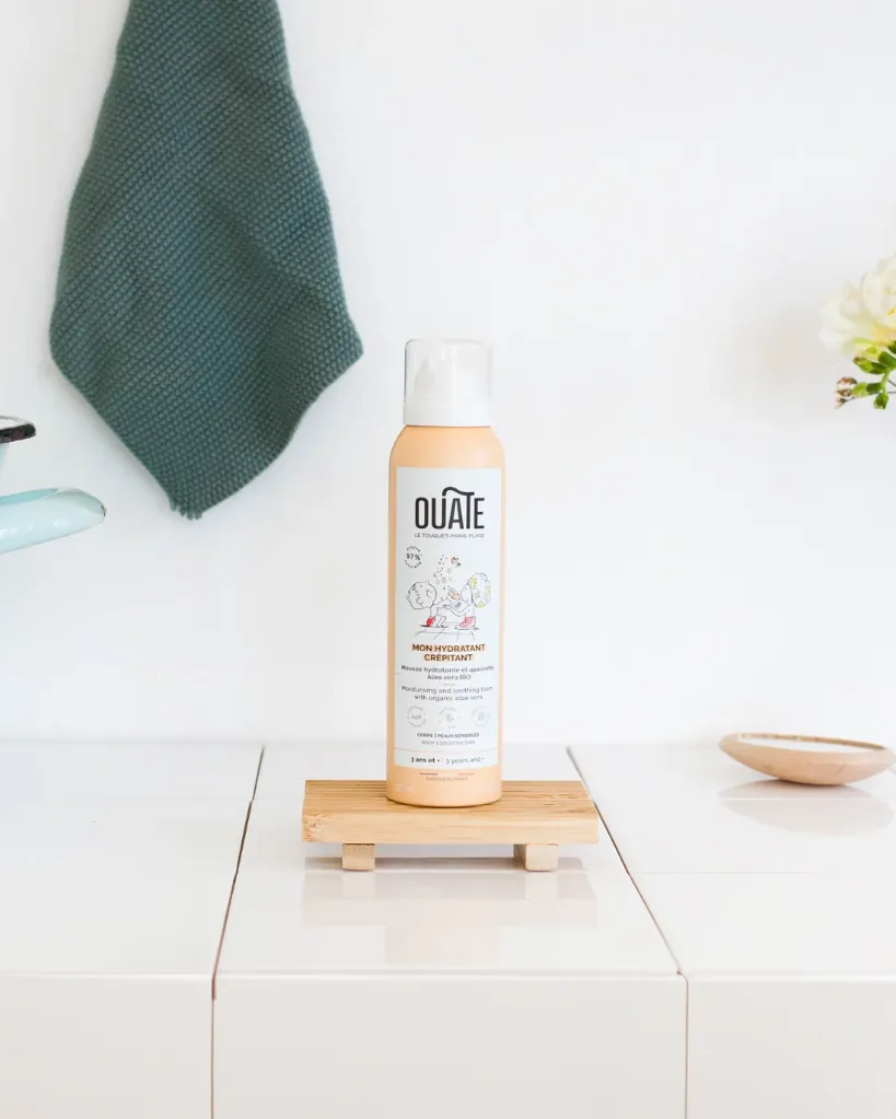 Mon Hydratant Crépitant - Mousse hydratante & apaisante - à partir de 3 ans - Ouate 150ml 2.webp