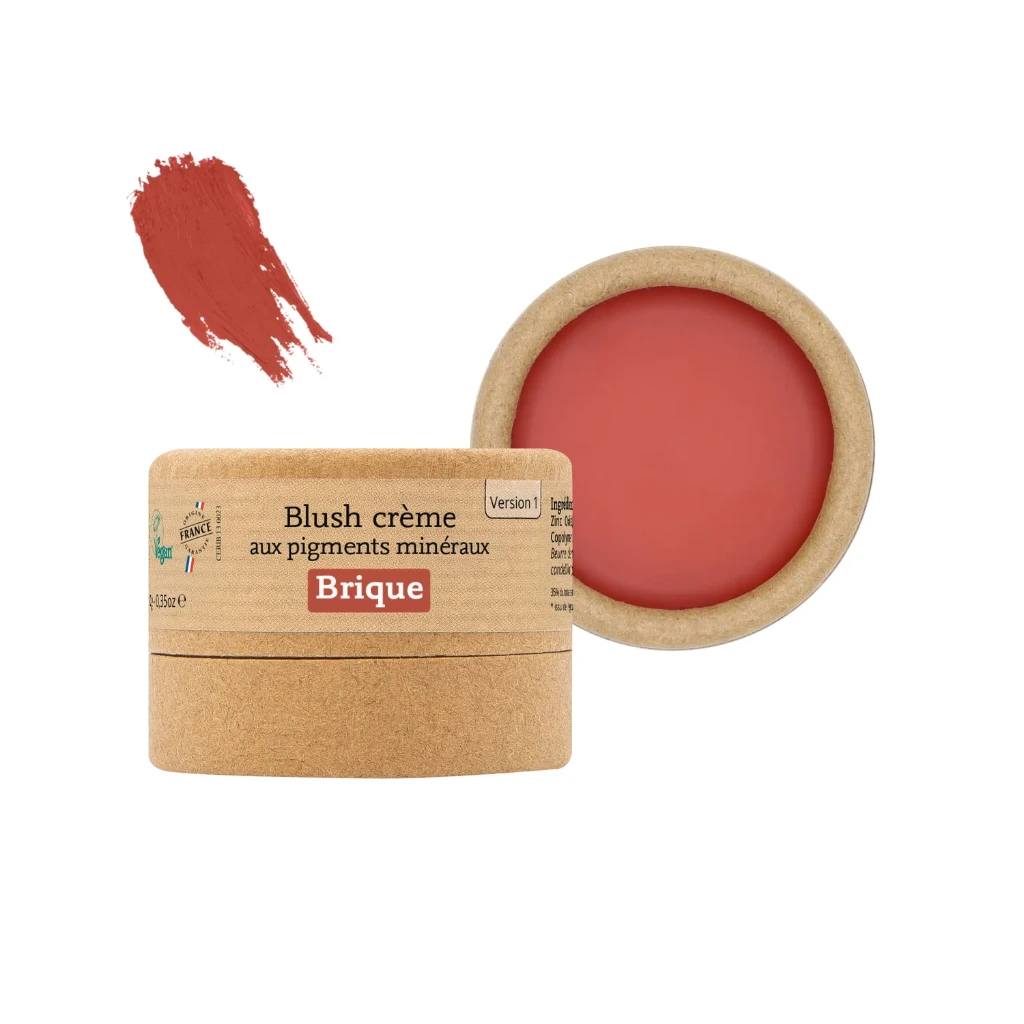 Blush aux pigments minéraux Comme Avant 10g brique.webp
