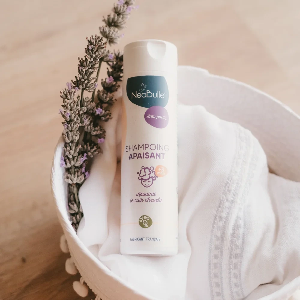 Shampoing Apaisant Anti-Poux Néobulle 200ml3.webp