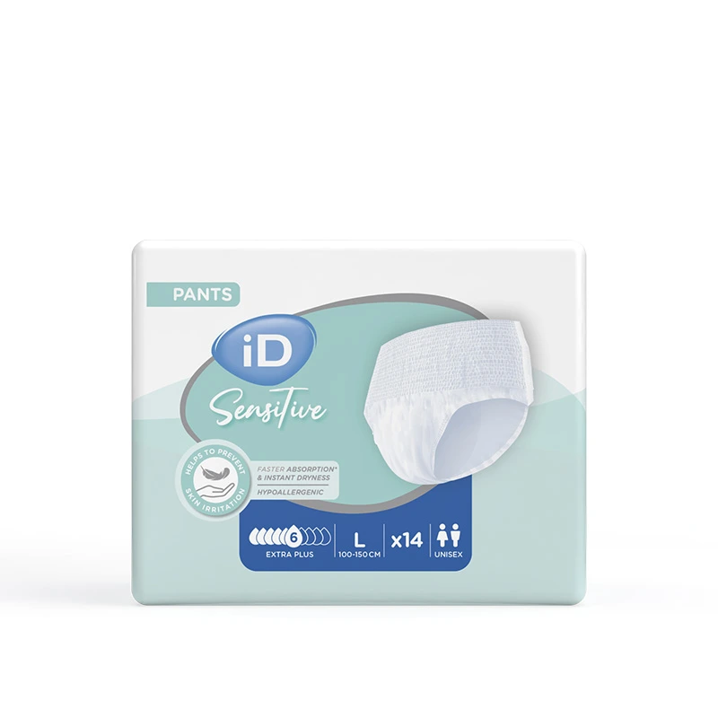 Pants Adulte ID SENSITIVE T3 Large EXTRA PLUS Sachet de 14 sachet.webp