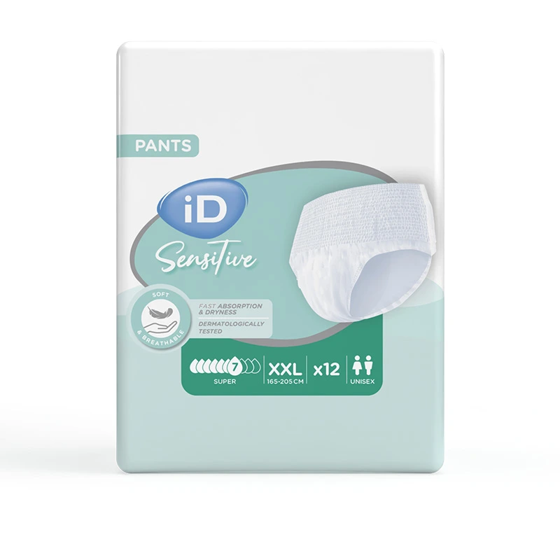 Pants Adulte ID SENSITIVE T5 XXLarge SUPER Sachet de 12 SACHET.webp