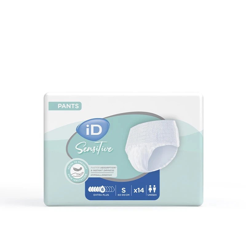 Pants Adulte ID SENSITIVE T1 Small EXTRA PLUS sachet de14 SACHET.webp