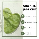 Masseur Gua Sha En Pierre Naturelle Avec Housse En Lin Sun&Sia2.webp