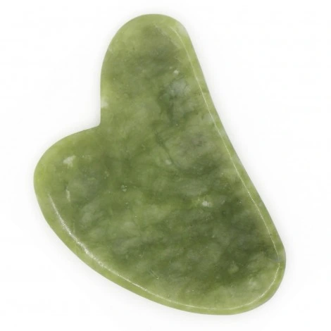 Masseur Gua Sha En Pierre Naturelle Avec Housse En Lin Sun&Sia.webp