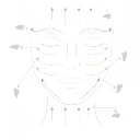 Masseur Gua Sha En Pierre Naturelle Avec Housse En Lin Sun&Sia utilisation.webp