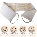 Lanière de Bain Massage & Exfoliation Beige En Crin 70cm Sun&Sia2.webp
