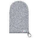 Gants de Toilette Lavables 100% Coton AKUKU Lot de 6 gris.webp