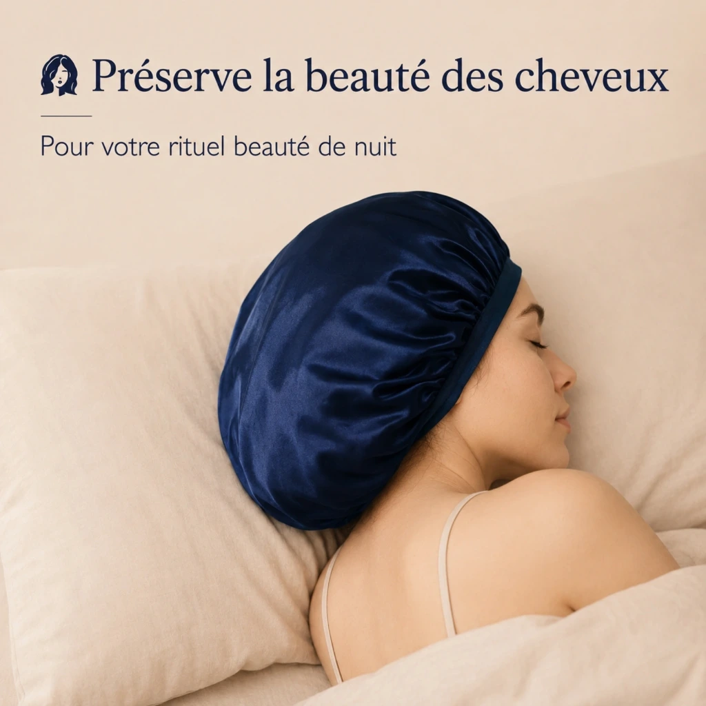 Bonnet Premium en Satin Pour Cheveux Sun&Sia.webp