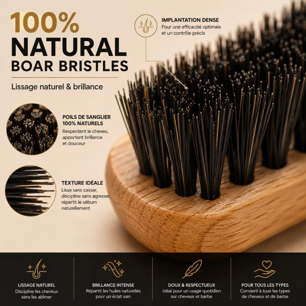 Brosse à Cheveux ou Barbe Edge Brush Sun&Sia3.webp