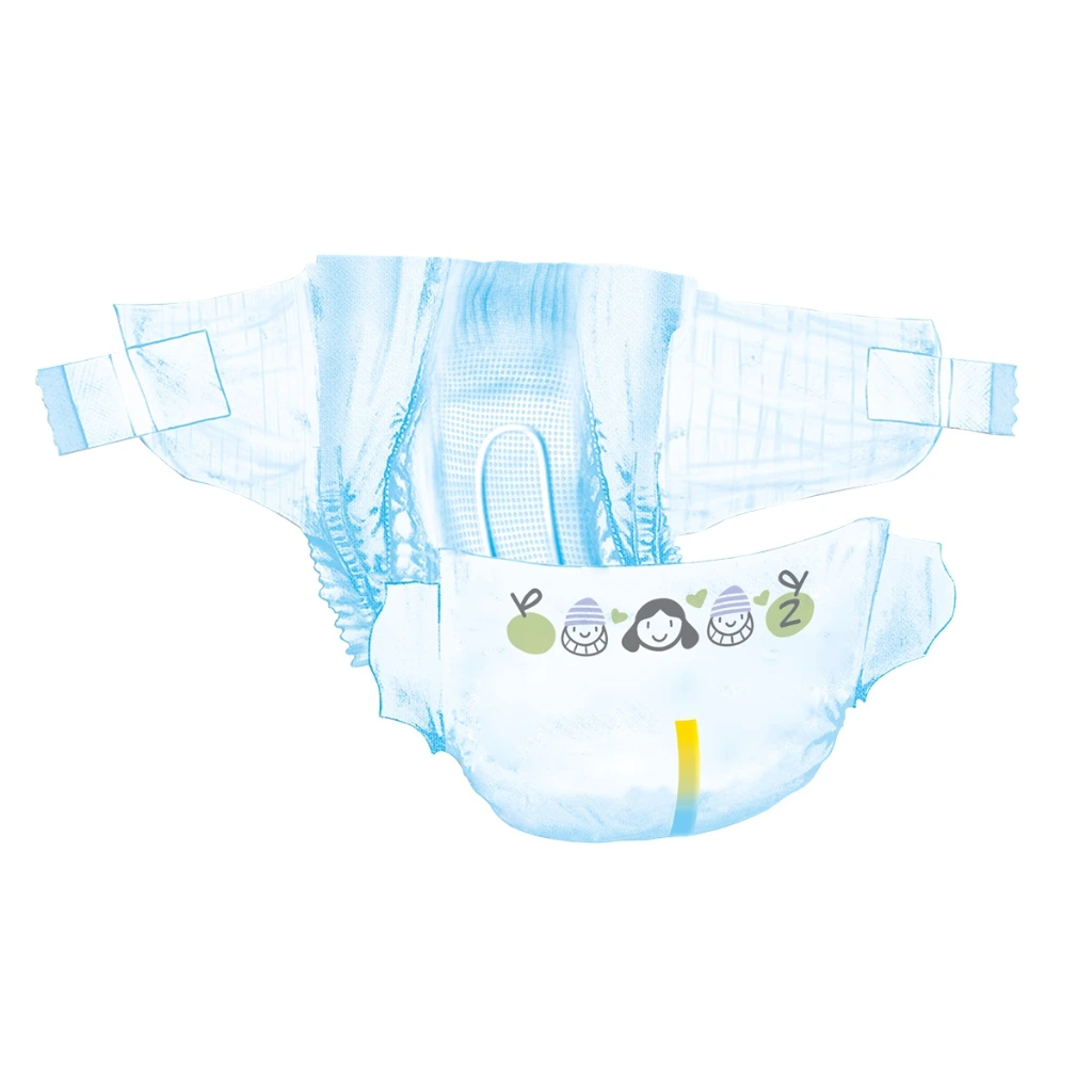 Couche Bébé Babycharm N°2 Mini 3-6Kg Sachet de 46 Couches couche.webp