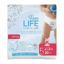 COUCHE CULOTTE BEBE FREELIFE T5 JUNIOR 12-18KG SACHET DE 20 PANTS 1.webp