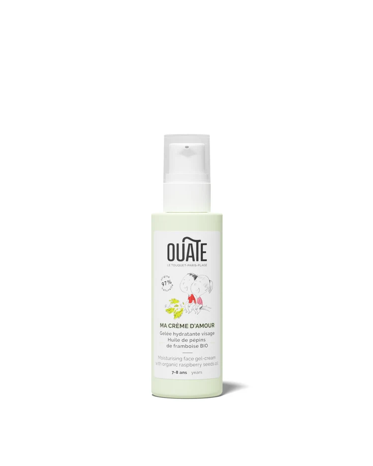 [CA7-8ANS] Ma Crème d'Amour - Gelée Hydratante Visage - à partir de 7 ans - Ouate 50ml