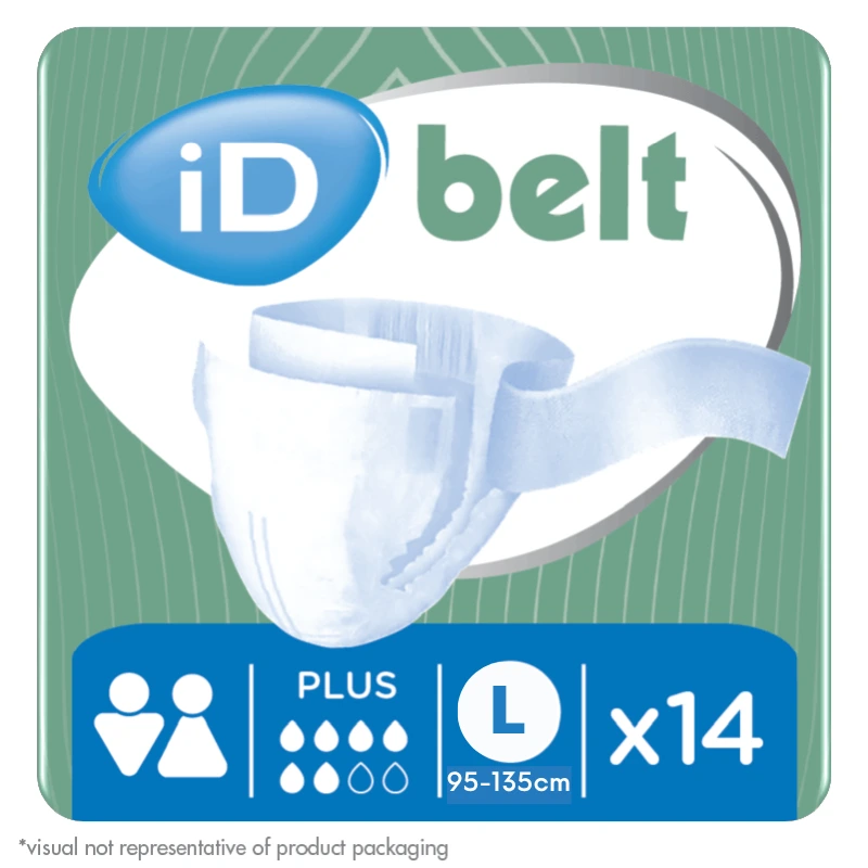 Change Adulte ID BELT T3 Large PLUS Sachet de 14 Ref 5700360140
