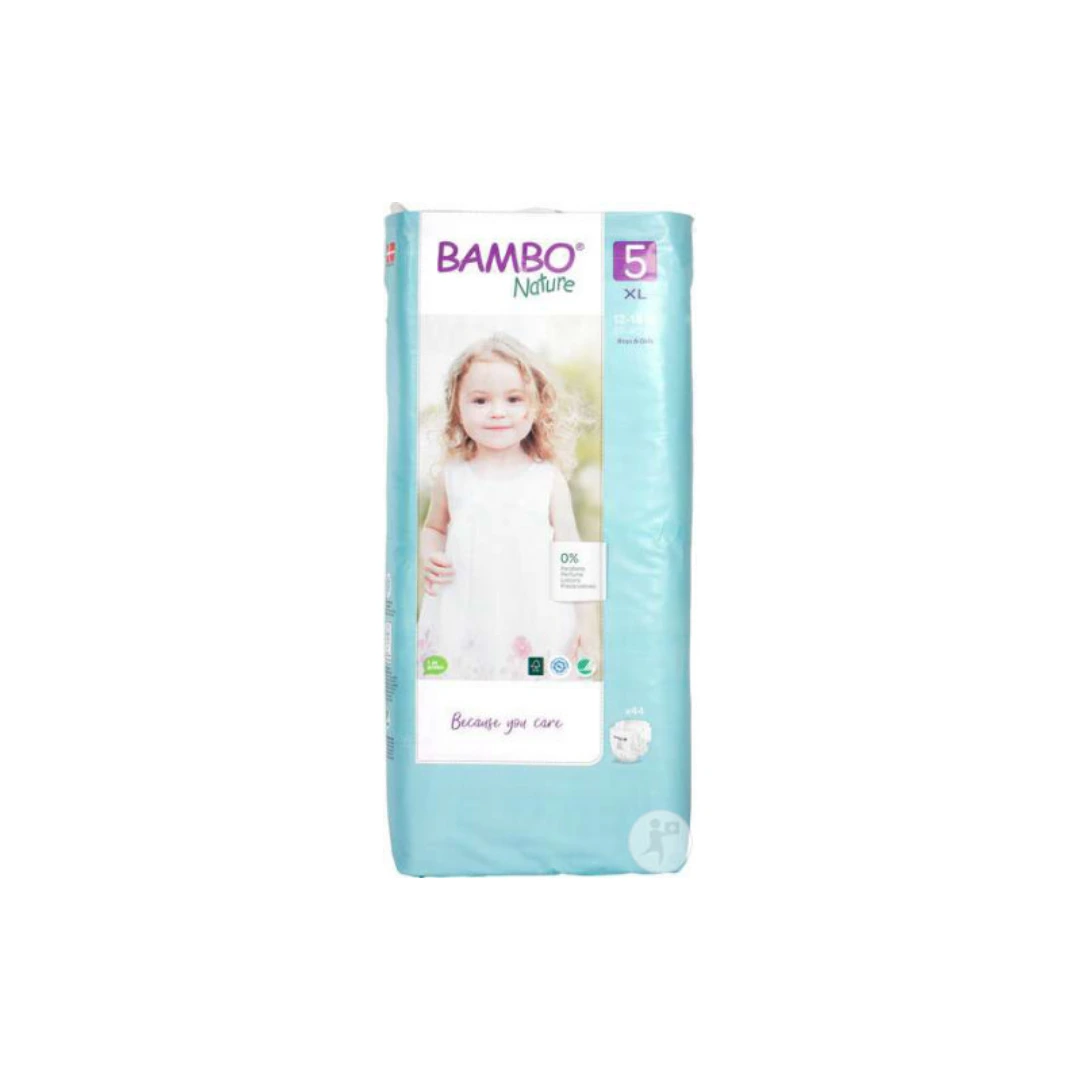 [CBBAMBO12/18T] Change Bébé Bambo Nature T5 - 12/18Kgs Tall Pack Sachet de 44