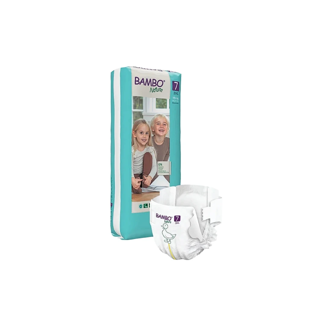[CBBAMBO18+] Change Bébé Bambo Nature T7 18Kgs+ Tall Pack Sachet de 40