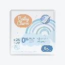 Couche Bébé Babycharm N°6 XL 13-18Kg Sachet de 26 Couches