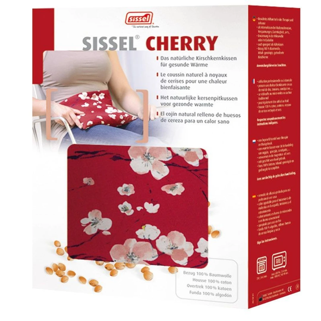 [CCC23X26] Coussin Aux Noyaux de Cerises 24X26Cm Cherry Sissel