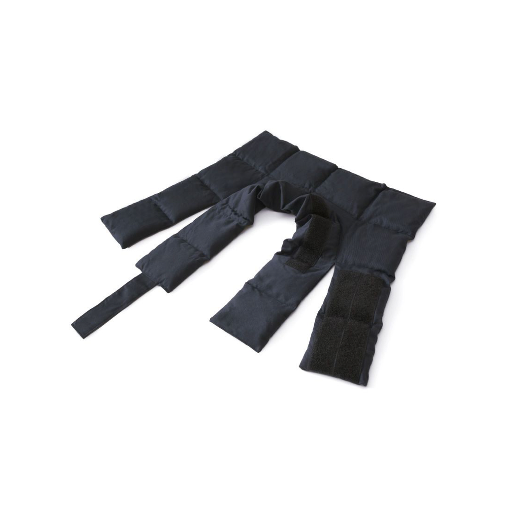 [CLINUMC] Coussin-Compresse Aux Graines de Lin Linum Cervico Noir 40X42cm Sissel