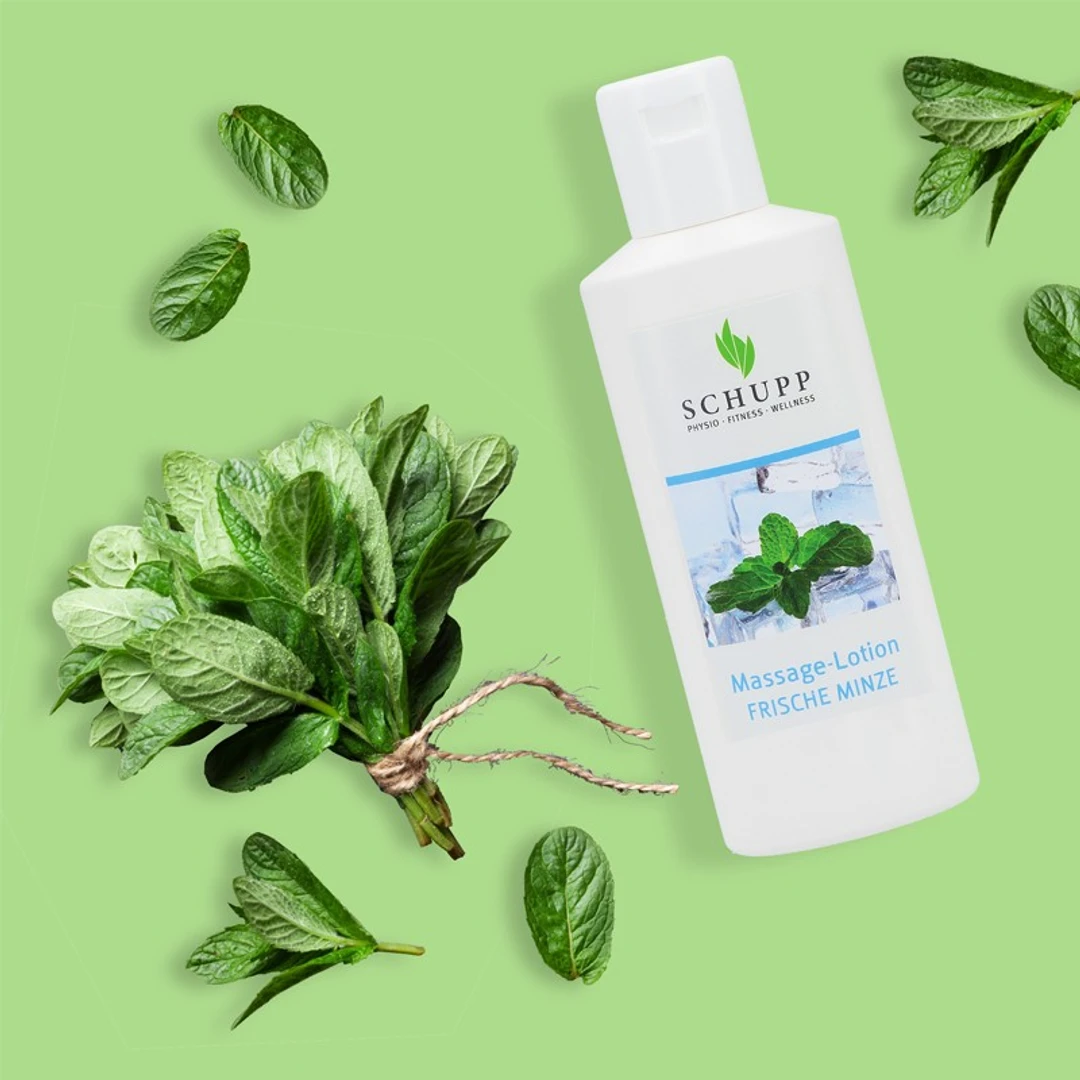 Crème de Massage Menthe Fraîche Schupp Flacon de 200ml