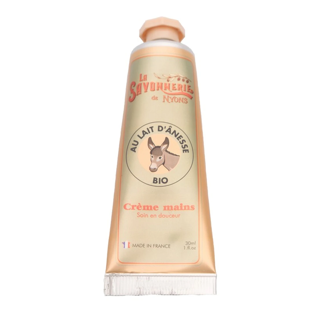 [CMLA30] Crème Pour Les Mains Au Lait d'Anesse Bio Savonnerie de Nyons 30ml