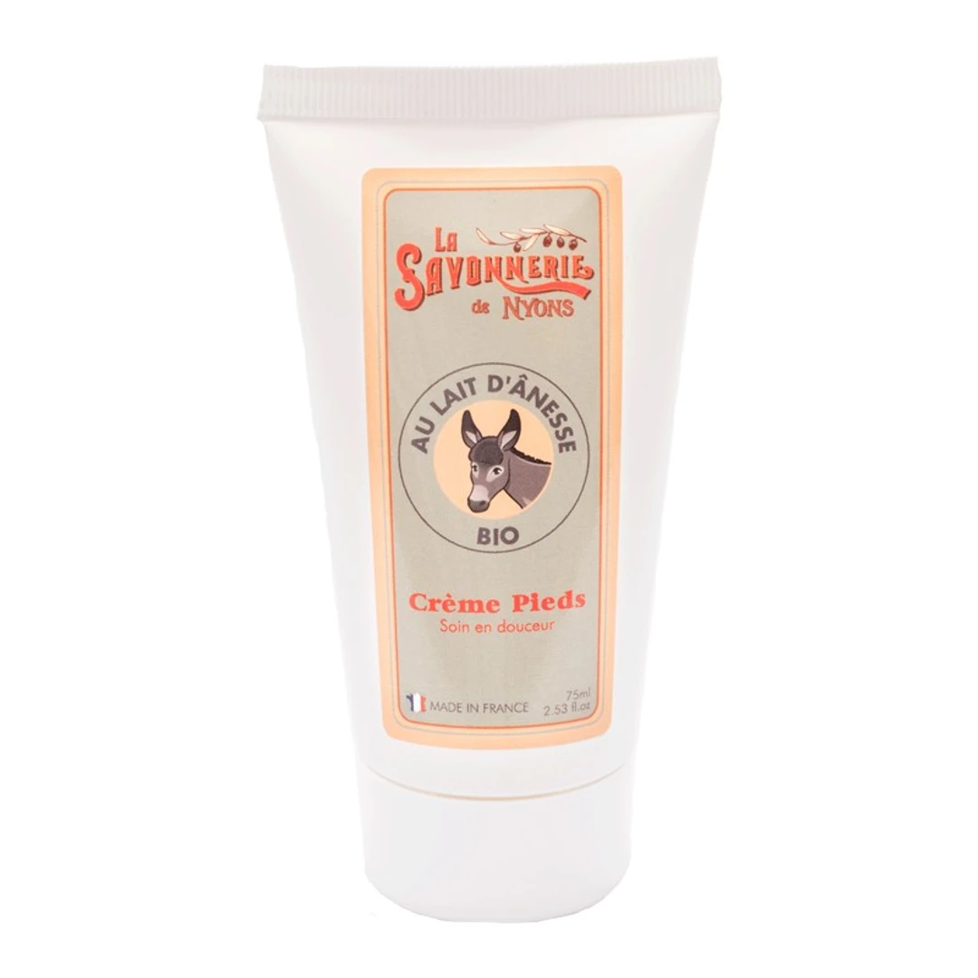 Crème Pour Les Pieds Au Lait d'Anesse Bio Savonnerie de Nyons 75ml