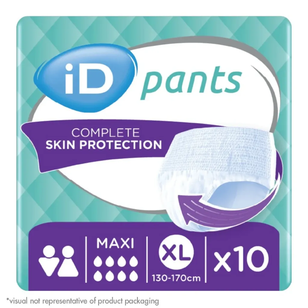 Pants Adulte ID T4 XLarge Maxi Sachet de 10