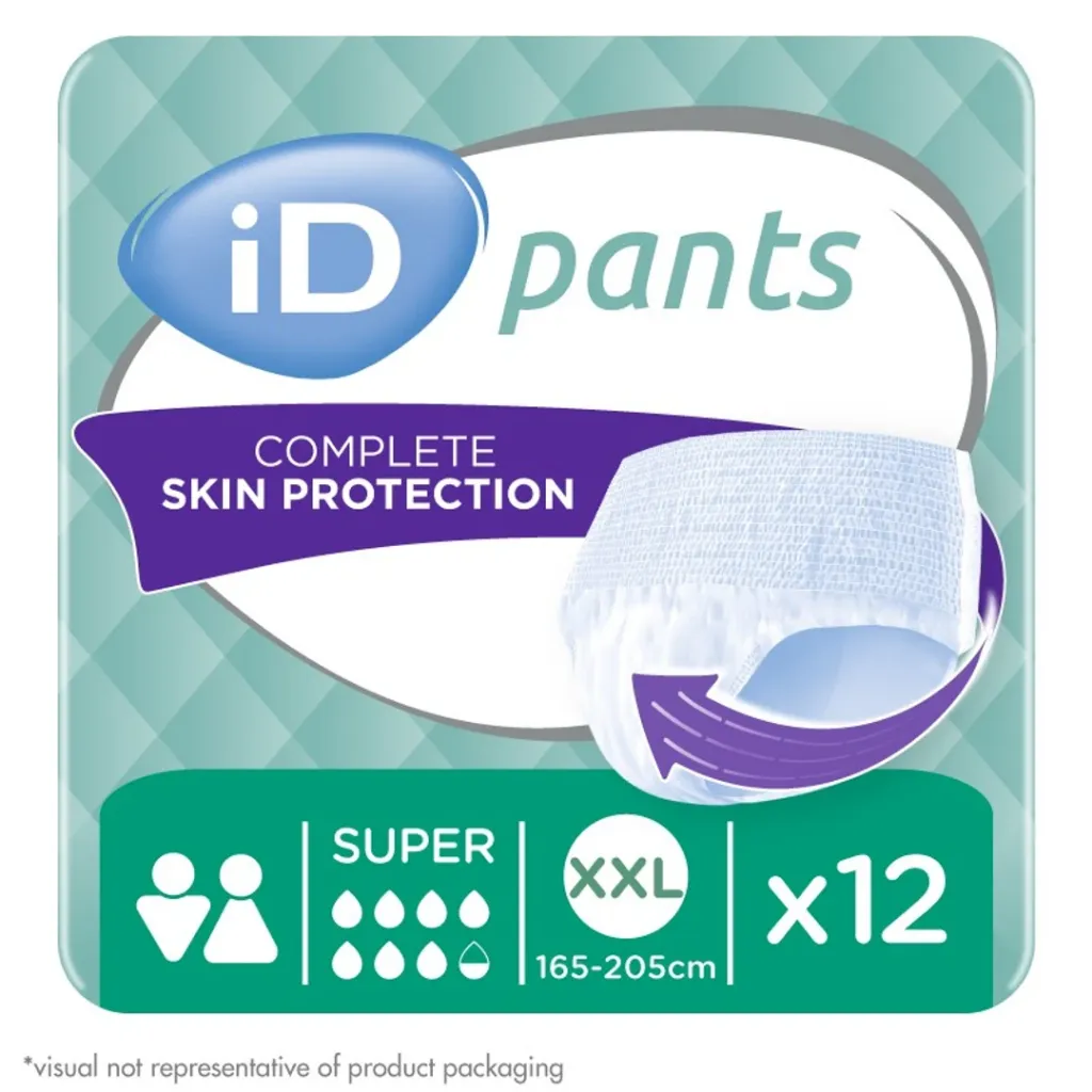 Pants Adulte ID T5 XXLarge Super Sachet de 12