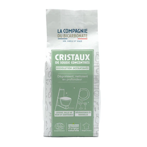 [CSC1KG] Cristaux de Soude Concentrés La Compagnie Du Bicarbonate 1KG