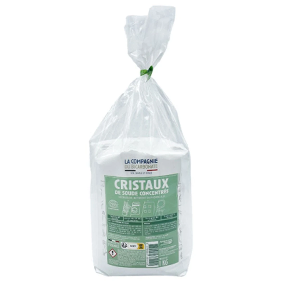 [CSC1KG] Cristaux de Soude Concentres La Compagnie Du Bicarbonate 1Kg