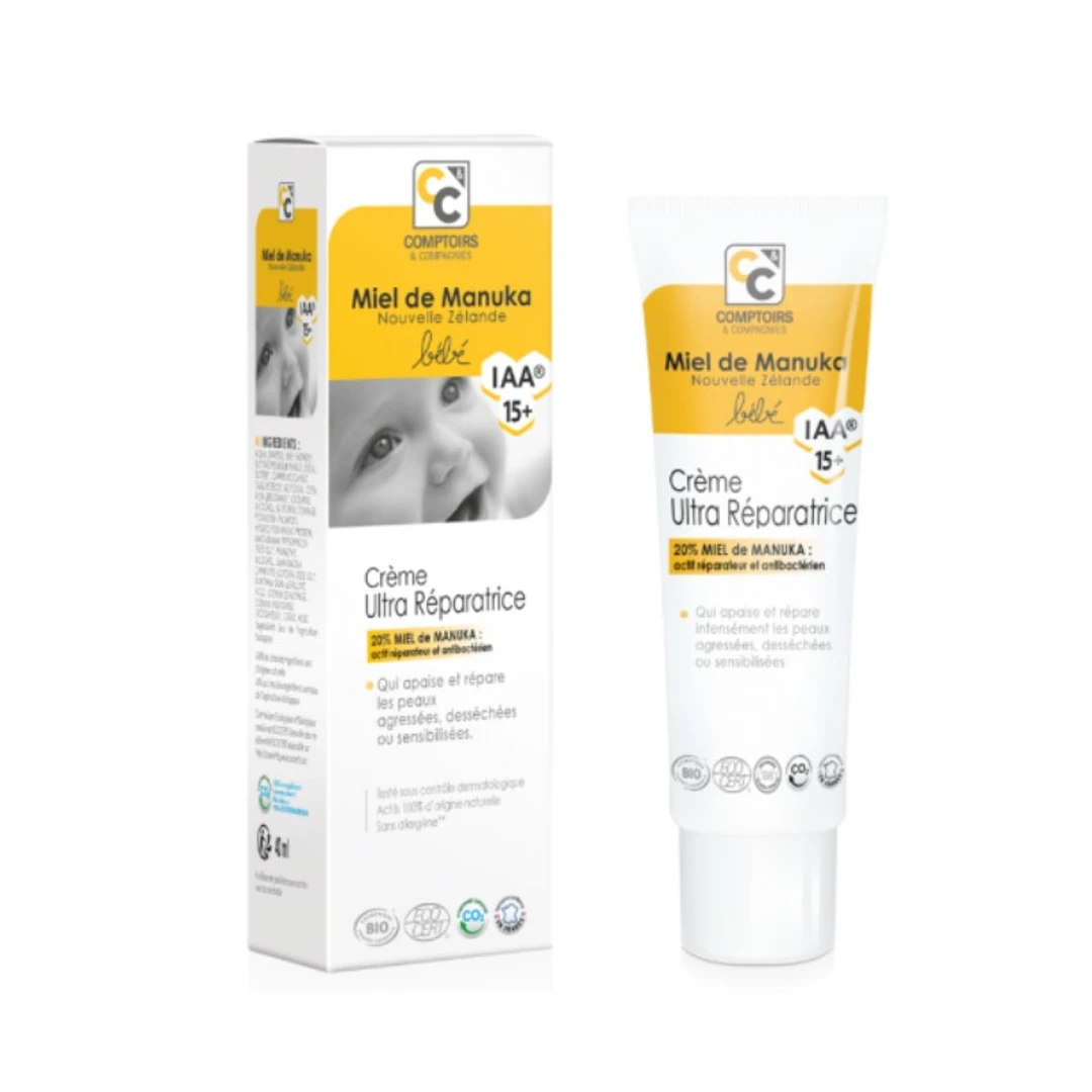 Crème Ultra Réparatrice Bébé Au Miel de Manuka 40ml