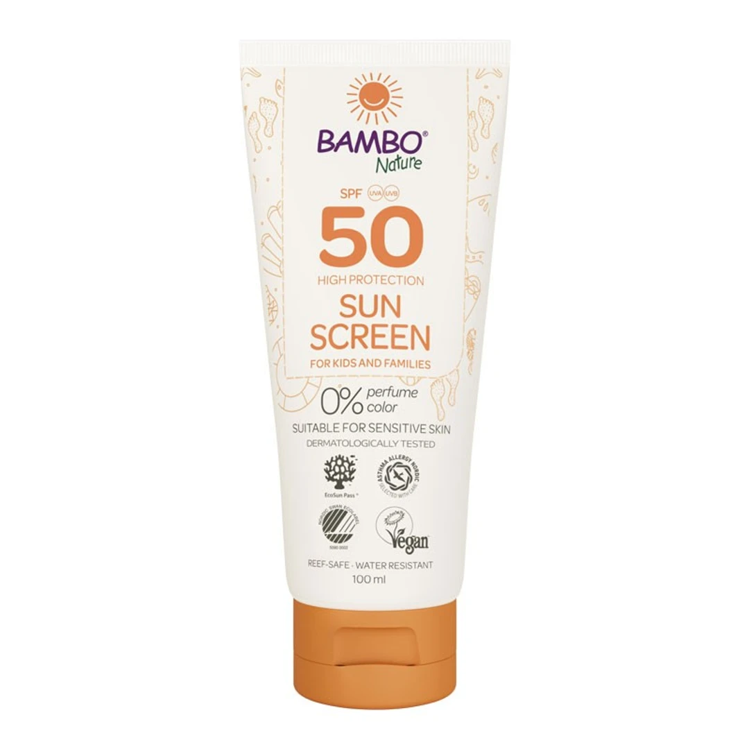 Ecran Solaire SPF50 Bambo Nature Flacon de 100ml