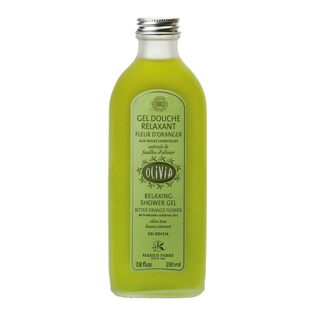 [GDRMF200] Gel Douche Bio Relaxant Fleur d'Oranger Olivia Marius Fabre 230ml