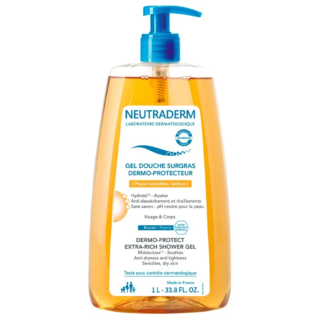 [GDSDPN1L] Gel Douche Surgras Dermo-Protecteur Neutraderm 1L