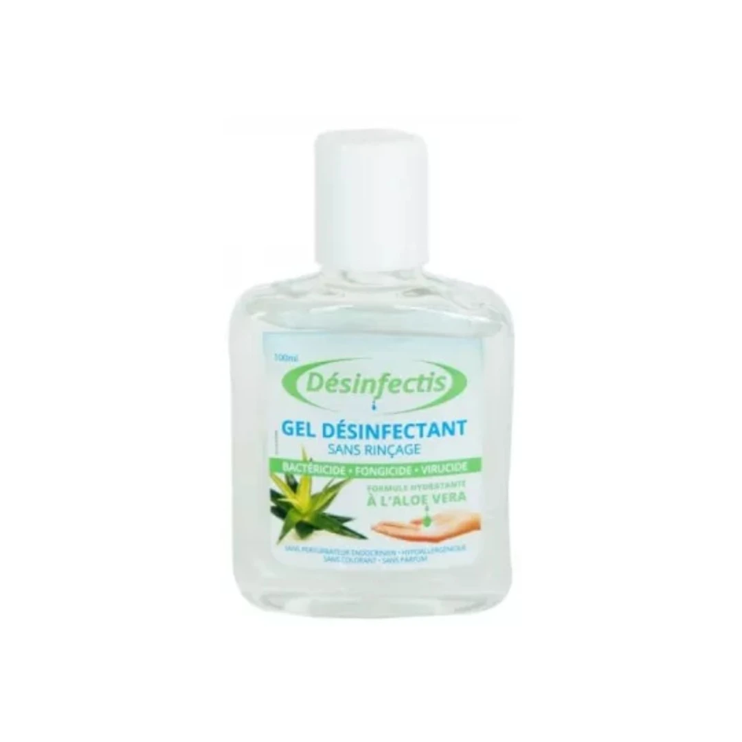 [GHALOE100] Gel Hydroalcoolique à L'Aloé Vera Desinfectis Flacon de 100ml