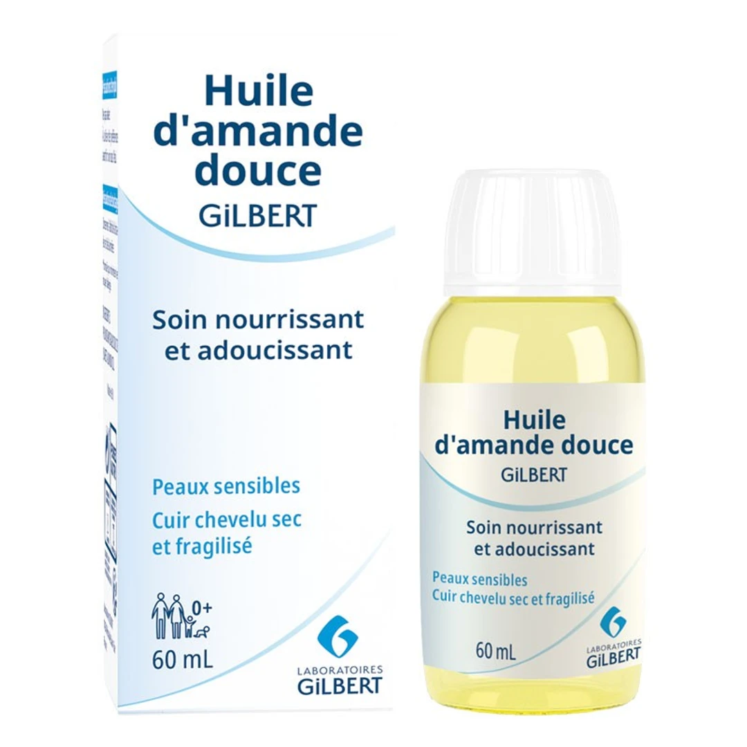 [HAD60ML] Huile d'Amande Douce Laboratoire Gilbert 60ml
