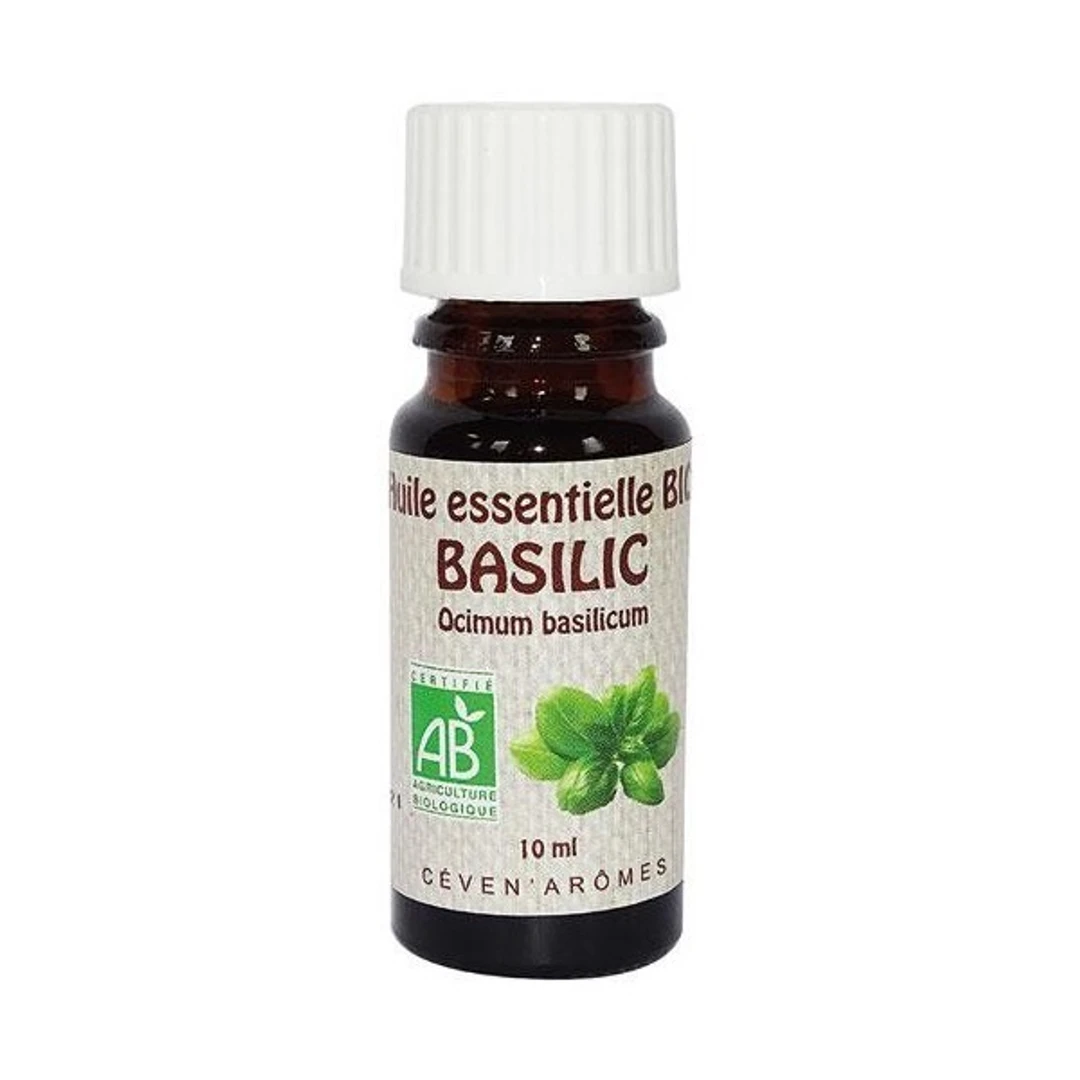 Huile Essentielle de Basilic Bio Ceven'Aromes 10ml