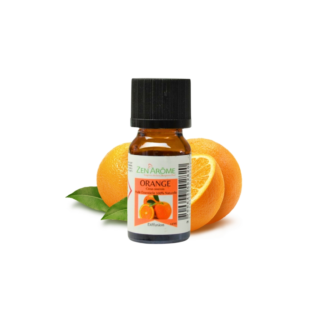 Huile Essentielle d'Orange 100% Naturelle Zen Arome 10ml