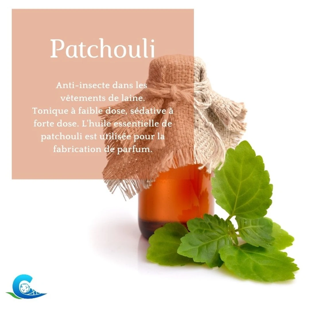 Huile Essentielle de Patchouli Bio Ceven'Aromes 10ml