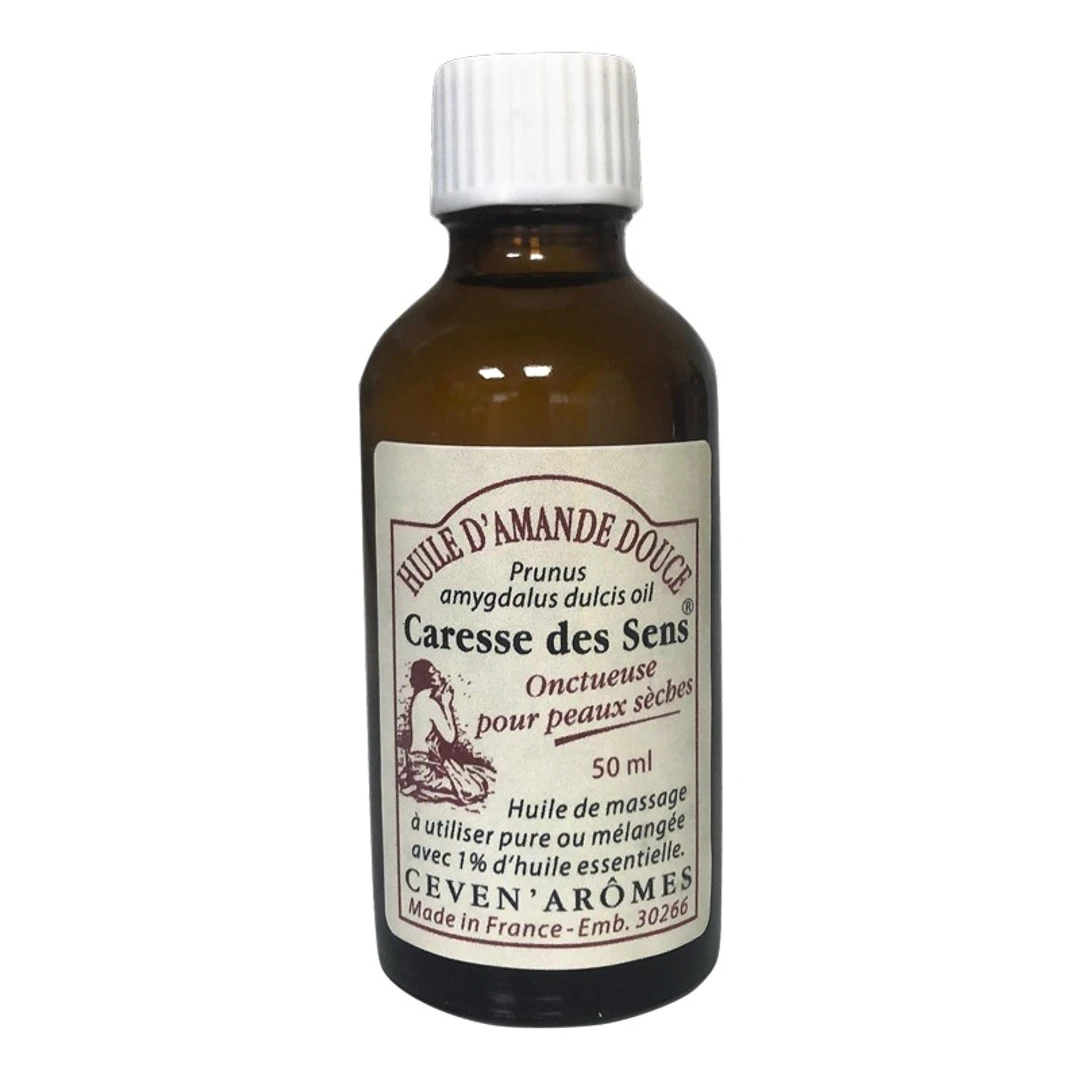 [HMAD50] Huile d'Amande Douce Ceven'Aromes Flacon de 50ml