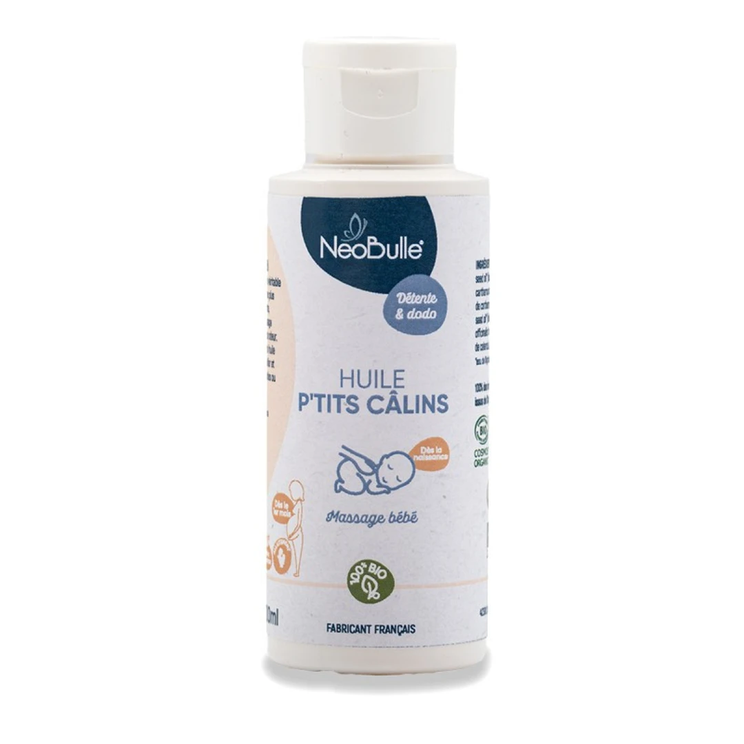 Huile de Massage Bébé P'Tits Calins Néobulle 100ml