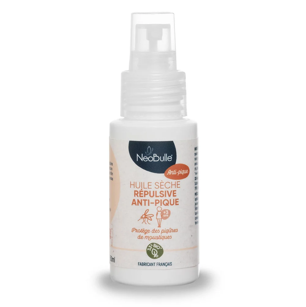 [HRAPN50] Huile Sèche Répulsive Anti-Pique +3 Ans Néobulle 50ml