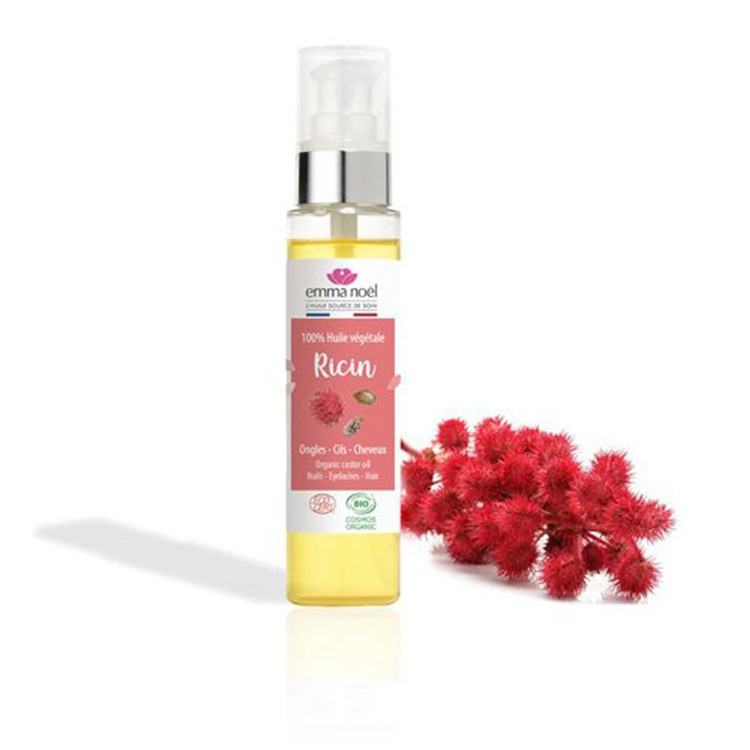 [HRB100] Huile de Ricin Bio Emma Noel Flacon de 100ml