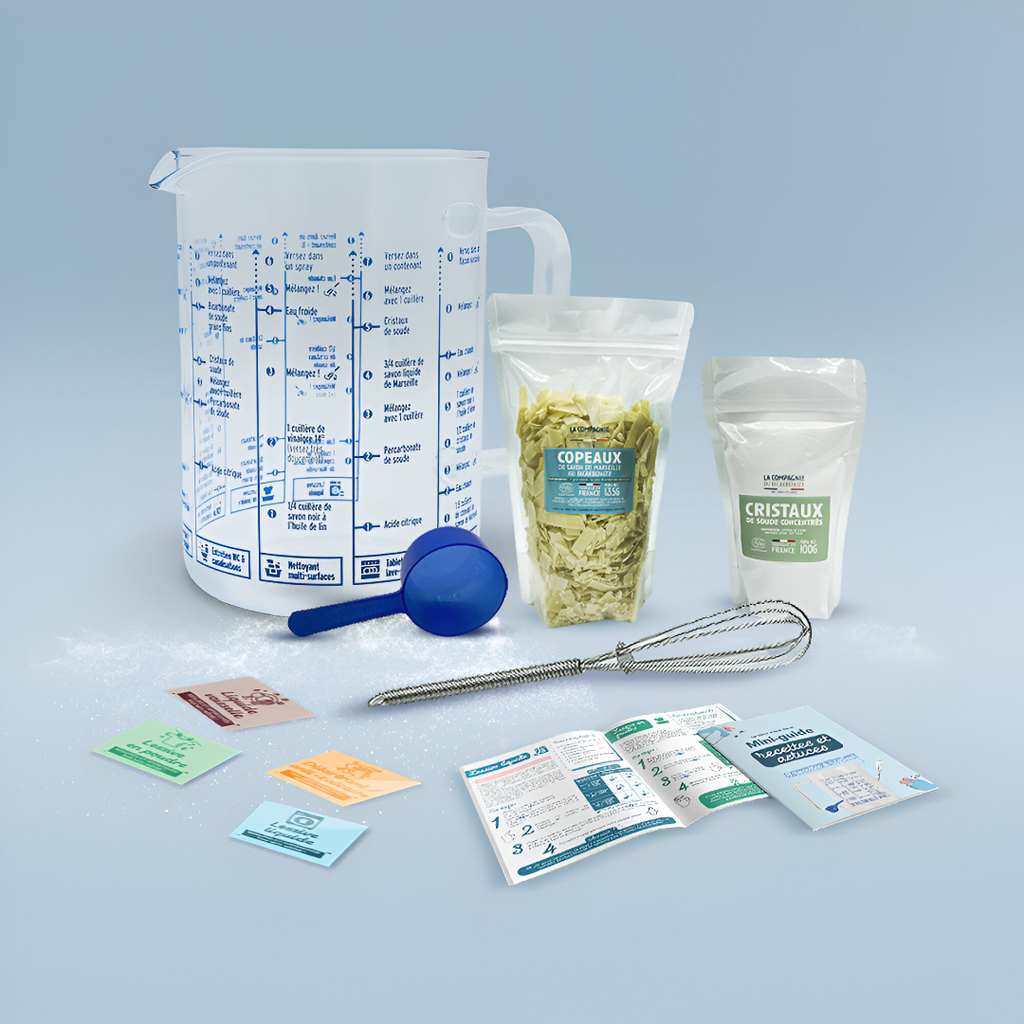 Kit Préparation Lessive Liquide La Compagnie Du Bicarbonate
