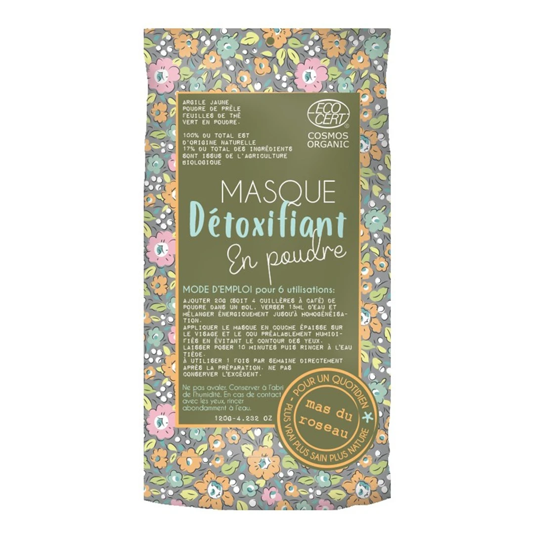 Masque En Poudre "Libre" Detoxifiant Mas Du Roseau 120G