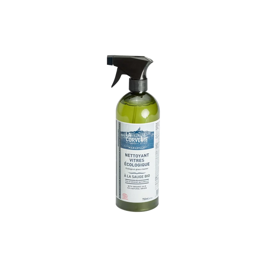 [NVC750] Nettoyant Ecologique Pour Les Vitres à La Sauge La Corvette 750ml
