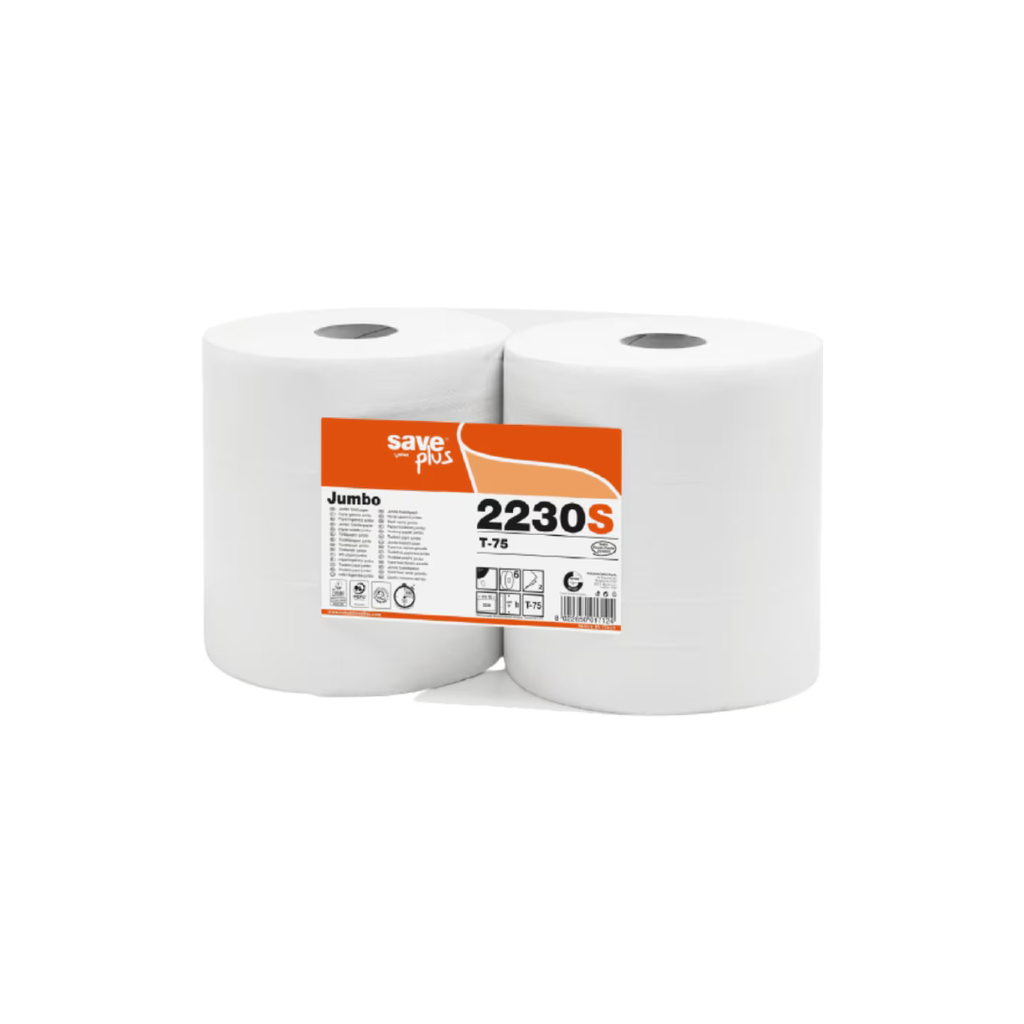 Papier Toilette Lisse Maxi Jumbo 380M (Lisse)
